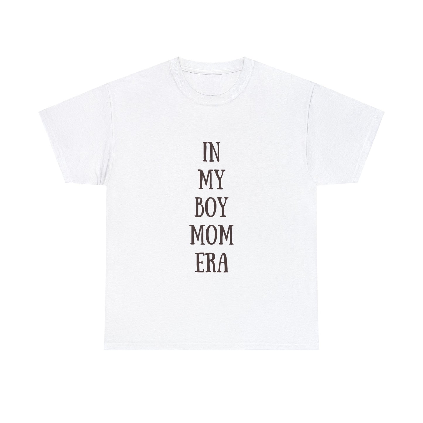 In My Boy Mom Era Graphic Text | Heavy Cotton Tee