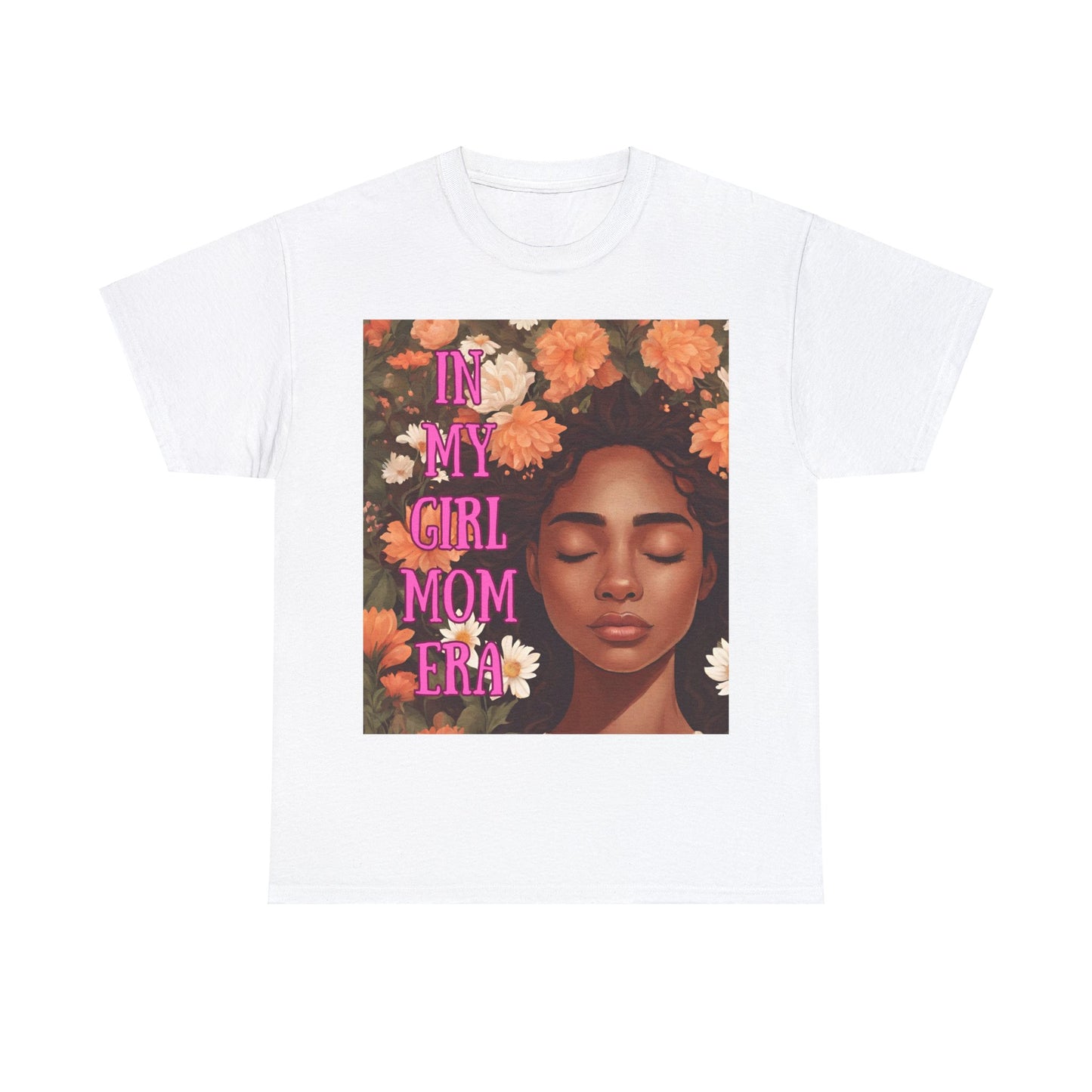 Im In My Girl Mom Era | Unisex Heavy Cotton Tee