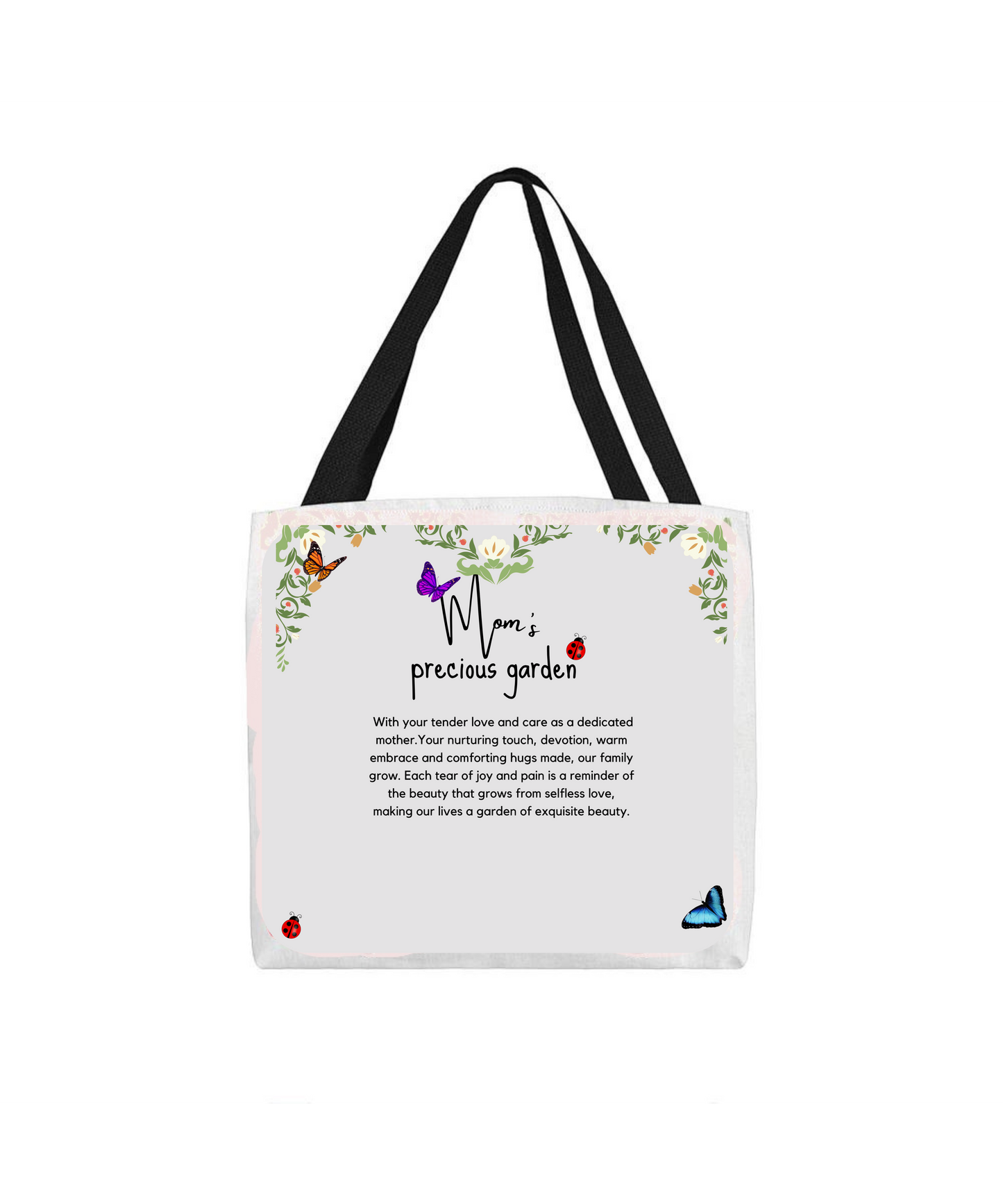 Birth Flower Mom Precious Garden Classic Tote Bag