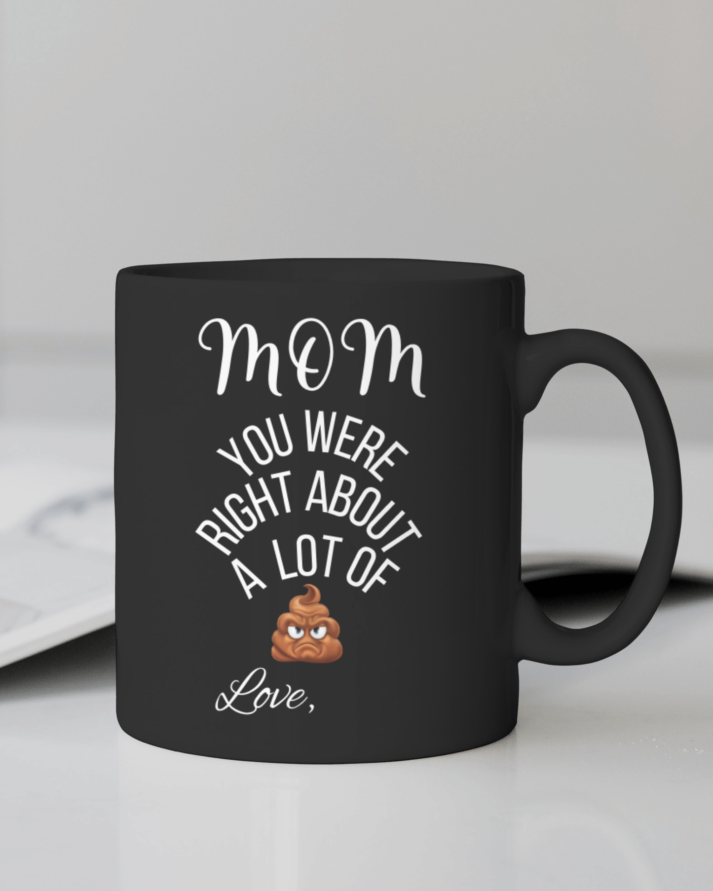 Mom You Were Right Personalizable | High Quality Ceramic Mug