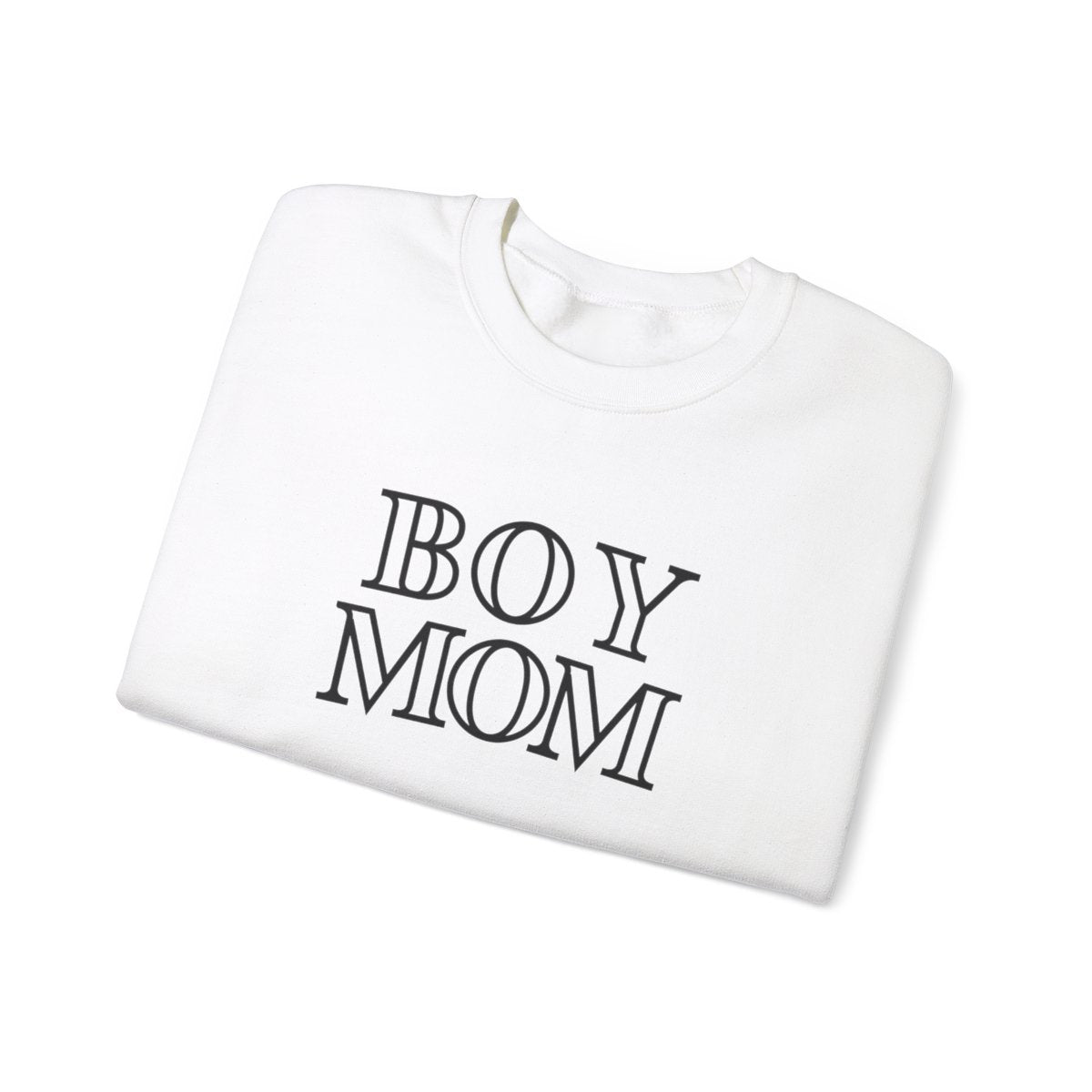 Personalized Boy Mom Sweatshirt with Kid Names | Heavy Blend™ Crewneck Sweatshirt