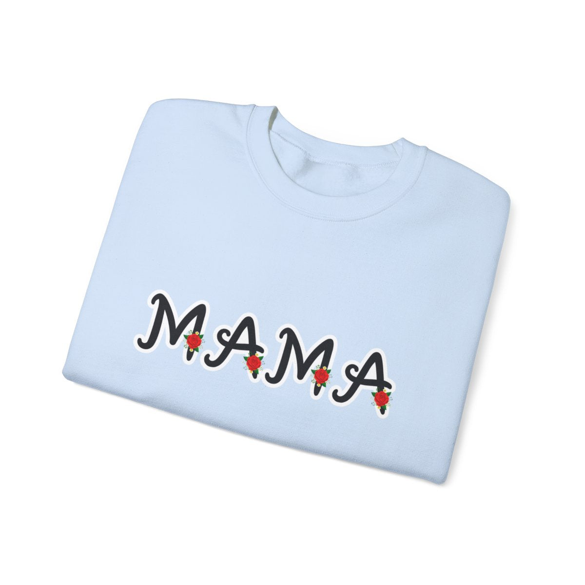 Personalized Mama Sweatshirt with Kid Names on Sleeve | Unisex Heavy Blend™ Crewneck Sweatshirt